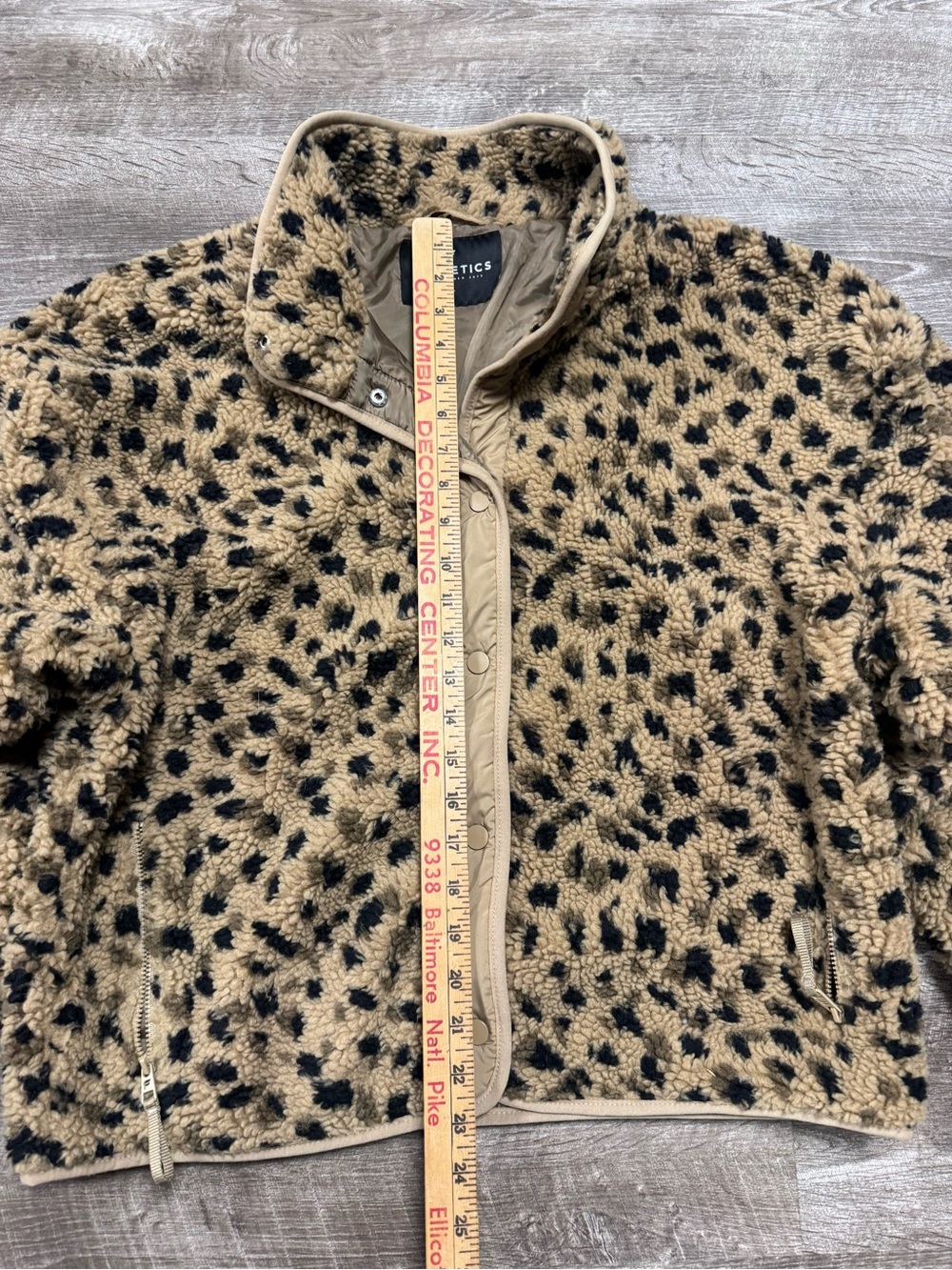 Fabletics Tahoe Teddy Jacket Size Large - Picture 6 of 9